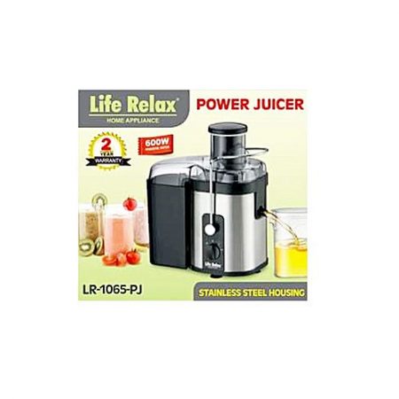 Life relax Electric Juicer Extractor - Black - LR-1065-PJ