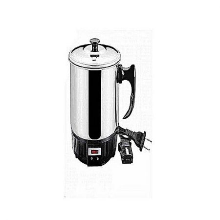 Magic Click Electric Tea Kettle - Silver & Black