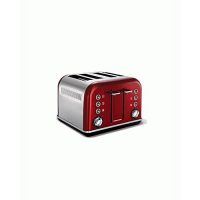 Morphy Richards Accents 4 Slice Toaster 242020 Red