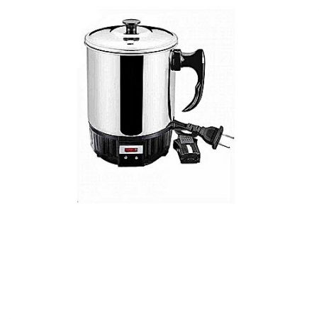 My Modern Mart Electric Mug Kettle - Black & Silver