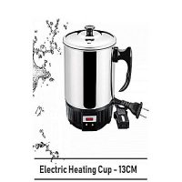 OpShopDeal Electric Tea Kettle - Black & Silver OpShopDeal