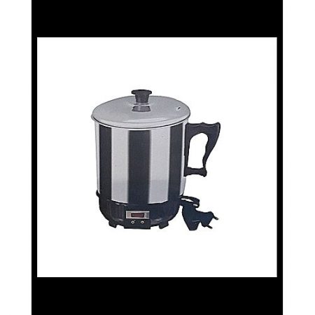 Pakistan Mega Store Turbo Power Stainless Steel Mini Kettle - Black