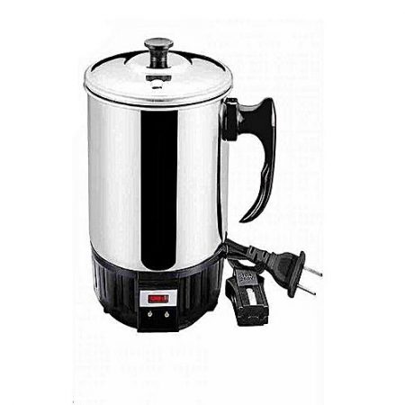 Shop Online Electric Tea Kettle - Black & Silver