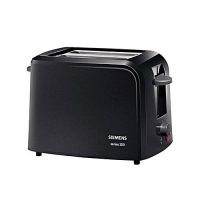 Siemens TT3A0103GB Compact Toaster Black
