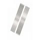 SOK Plastic Pack of 12 - Tikka Skewers - Silver ha164