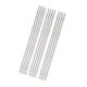 Techmanistan Pack of 12 - BBQ Kabab Skewers - Silver ha284