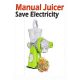 Westpoint Nutrition Manual Juicer Machine - Save Electricity - Plastic - Green