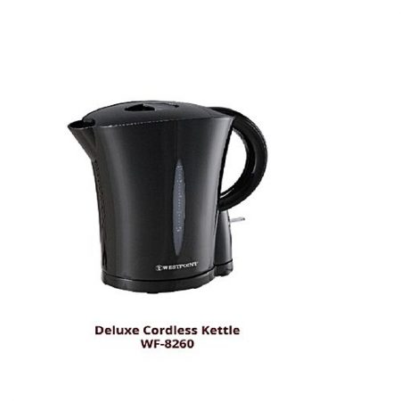 Westpoint Official WF-8260 -Deluxe Cordless Electric Tea Kettle - 1.7 LTR - Black