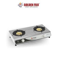 2 Burner Table Top Gas Cooker Automatic Ignition Steel Top ha205