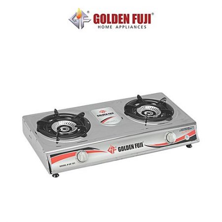 2 Burner Table Top Gas Cooker Automatic Ignition Steel Top ha267