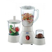 Anex Ag-6029 - 3 In 1 Deluxe Blender With Grinders - White ha960