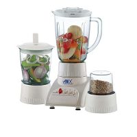 Anex Pack of 3 - Blender With 2 Grinders - AG-6023 - White ha229