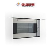Built In 90 Cm Multi Function Electric Oven 100 L Capacity Silver ha219