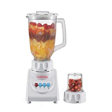 Cambridge Appliance BL204 - 2 in 1 - Blender with Mill - White ha701