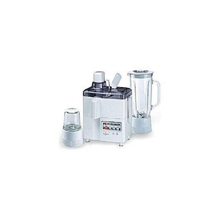 Deuron 3-In-1 Electric Juicer, Blender & Grinder - White ha321