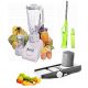 exdeals pk Pack Of 3 , 2 In 1 Blender & Grinder - 300 W & Vegetable Salad Cutter & Kitchen Gas Lighter ha264