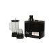 Gaba National GN-1776 - Juicer Blender & Grinder- 3 in 1 - Black (Brand Warranty) ha982