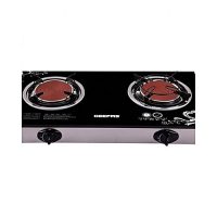 Geepas GK6865 Glass Gas Stove Black ha190