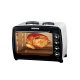Geepas GO4452 Electric Rotisserie Oven With Hot Plates Black & Silver ha236