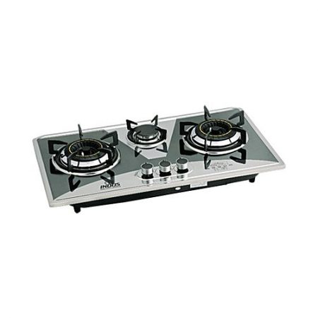 Indus 73335 Gas Hob Steel Grey ha290