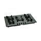 Indus 9256 Gas Hob Glass Grey ha160