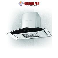 Kitchen Hood 90Cm Touch Led Stainless Steel Silver ha175