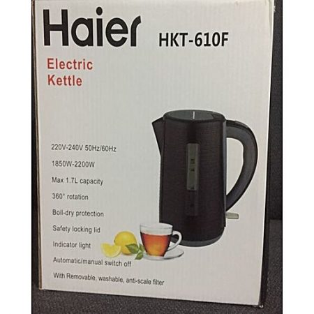 Ladies Choice Haier-Ag-4002 - Deluxe Kettle - 1850 Watts - Black ha111