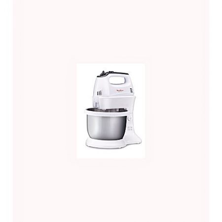 Moulinex Quick Mix Hand Mixer - HM3121B1 - White & Grey ha467