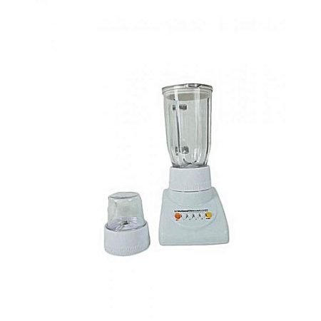 Mudassirr electronics 2 in 1 Blender & Grinder - White ha250