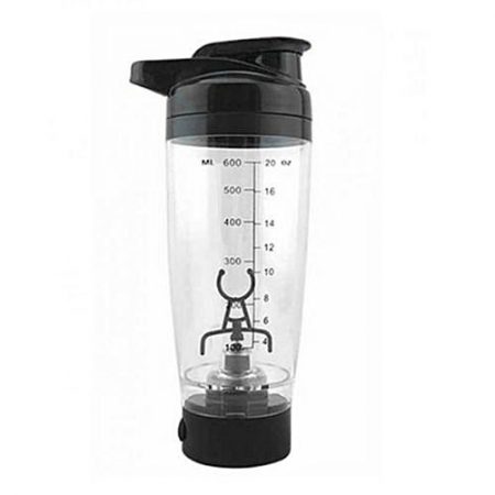 Optimum Nutrition Battery Operated Electric Protein Shaker Blender - 600 ml - Black ha73