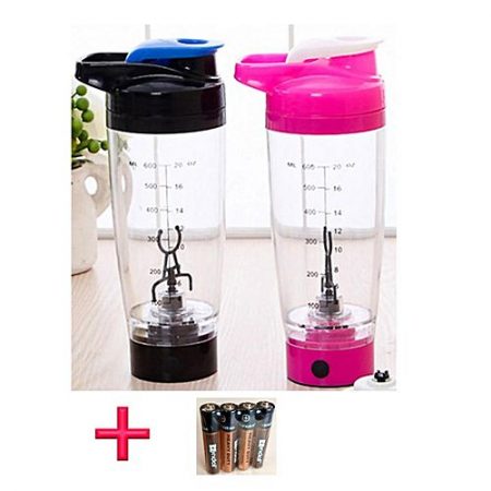 SHIPIN Protein Shaker Blender - Battery Operated Electric -600 ml ha412