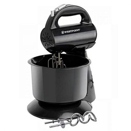 Westpoint Deluxe Hand Mixer with Stand Bowl - WF-9503 - 300 Watts - Black ha936