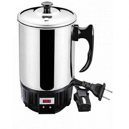 Electric Kettle - Black & Silver ha350