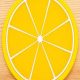 Lemon Silicone Team Mat For Hot Tea, Water Cup/Glass And Drinks (6 Piece) ha186