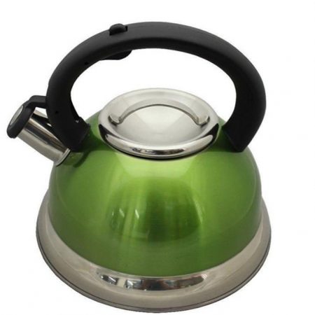 Tri-Ply Bottom Tea Kettle - Multicolor ha141