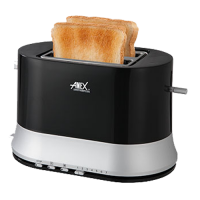 Anex AG-3017 Double Slice Cool Touch Toaster With Official Warranty