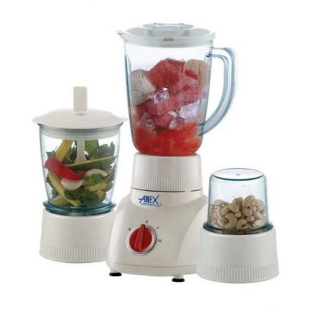 Anex AG-6026 3 in 1 Blender with Grinder With Official Warranty