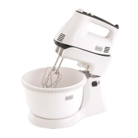 Black n Decker M700 Stand Hand Mixer With Bowl
