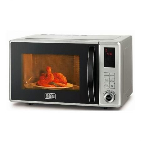 Black & Decker MZ2310PG Digital Microwave Oven With Grill With Official Warranty