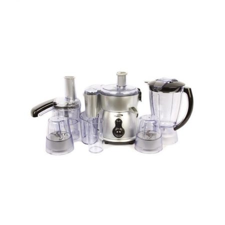 Gaba National GN-921 DLX 8 in 1 Food Processor Silver With Official Warranty