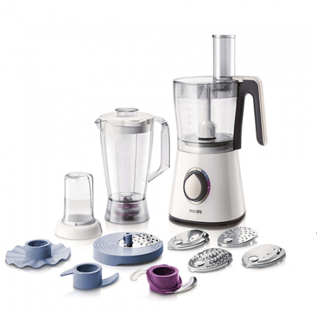 Philips HR7761/00 750 W Compact 3 in 1 setup Food Processor With Official Warranty