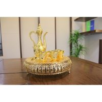 18kt Gold Plated Kahwa Set - Small
