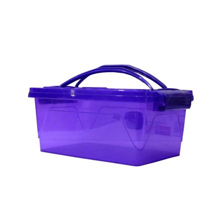 Alaca ST-100 Stil Box Locked Storage Container Box 5 Ltr Purple