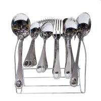 Art CS-01 Stainless Steel Cutlery Set With Stand 29 Pcs