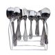Art CS-02 Stainless Steel Cutlery Set With Stand 29 Pcs