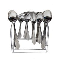 Art CS-03 Stainless Steel Cutlery Set With Stand 29 Pcs