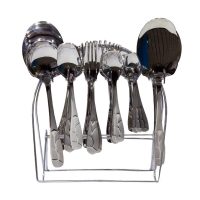 Art CS-04 Stainless Steel Cutlery Set With Stand 29 Pcs