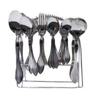 Art CS-06 Stainless Steel Cutlery Set With Stand 29 Pcs