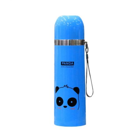 ART Fancy Double Wall Vacuum Cup Aluminium Water Bottle Blue