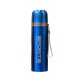 ART Sport Vacuum Cup Aluminium Water Bottle Blue & Silver